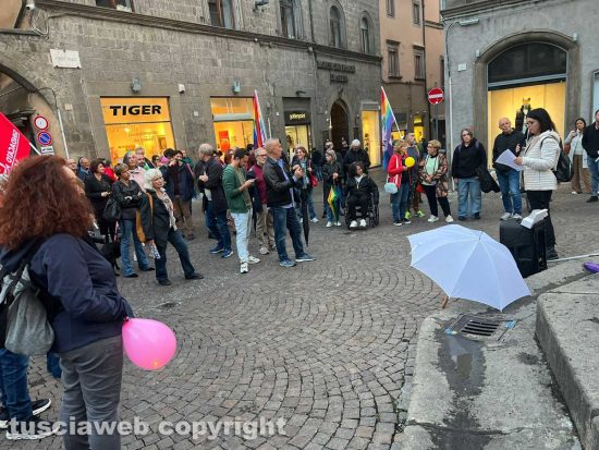Viterbo - La manifestazione contro Vannacci