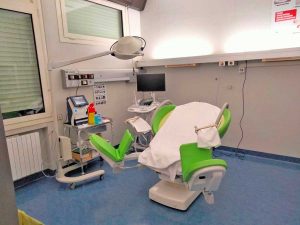Viterbo - I nuovi letto da parto all'ospedale di Belcolle