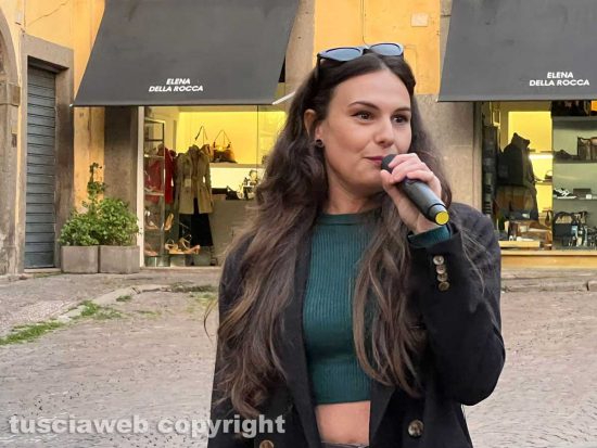 Viterbo - La manifestazione contro Vannacci - Virginia Migliore