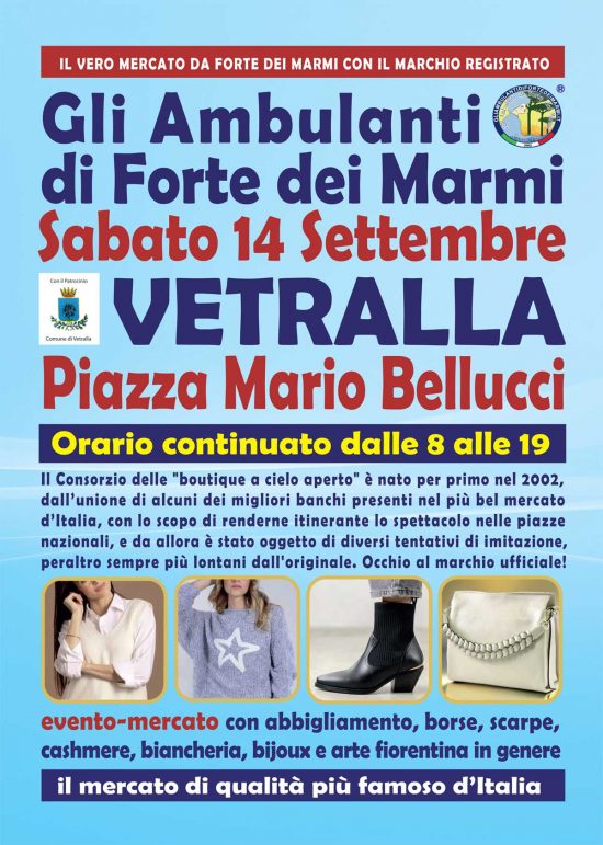Gli ambulanti di Forte dei Marmi