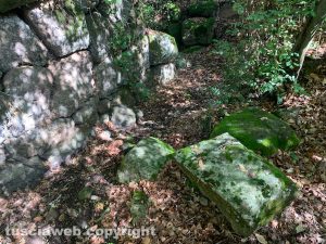 Sulle vie dell'esilio di santa Rosa - Antica diga