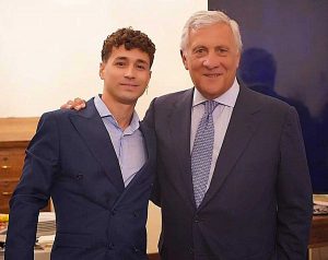 Viterbo - Angelo Balletti e Antonio Tajani