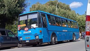 Un bus storico Cotral