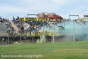 Sport - Calcio - La Fc Viterbo al Rocchi - I tifosi