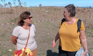 Tarquinia - L'assessora Calzolari e la professoressa Baratta