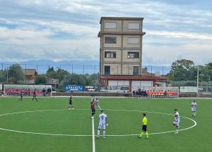 Foto Promozione - Le compagini di Jfc Civita e Pianoscarano al calcio d'inizio