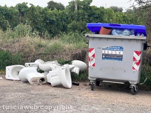 Viterbo - L'isola ecologica di strada Freddano