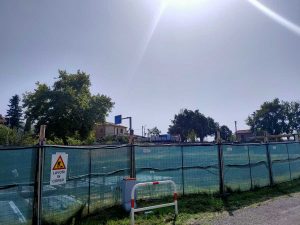 Vitorchiano - Recinzione in zona Pallone