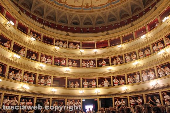 Viterbo - Santa Rosa - Il raduno all'Unione