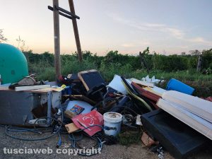 Viterbo - Isola ecologica in strada Freddano