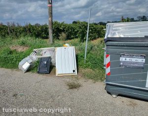 Viterbo - Isola ecologica in strada Freddano