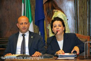 Viterbo - Consiglio comunale - Ciorba e Frontini