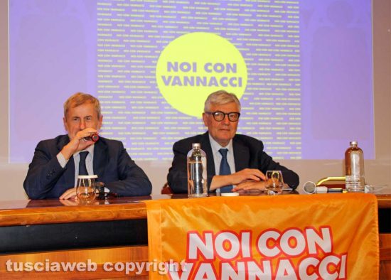 Gianni Alemanno e Umberto Fusco