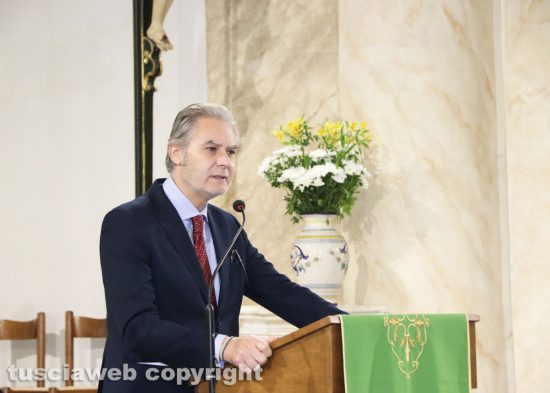 Viterbo - Celebrazione San Michele Arcangelo - Il questore Luigi Silipo