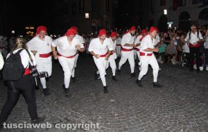 Trasporto della macchina di Santa Rosa - Dies Natalis - I facchini