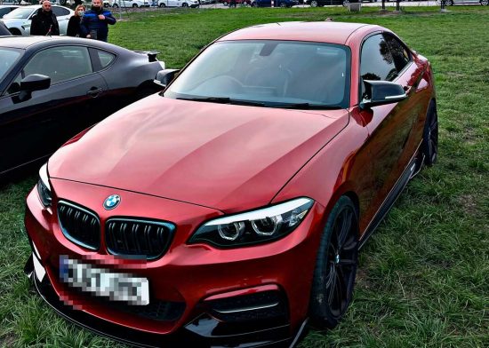 Leonardo Bernabucci e la sua Bmw