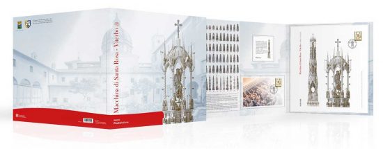 Viterbo - Santa Rosa, cartella litografica