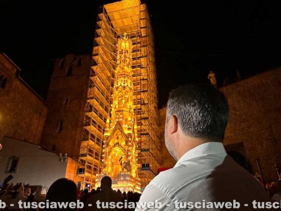 Santa Rosa - Il vicepremier Matteo Salvini 