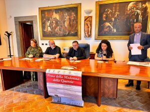 Viterbo - La conferenza stampa di presentazione del Patto d'amore