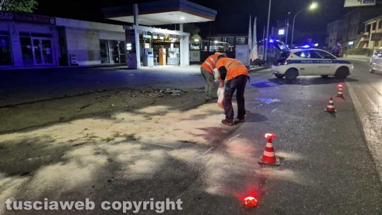 Scontro fra tre auto sulla Teverina: due feriti di cui uno grave