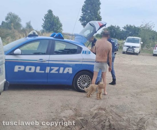 Piscine Carletti - La polizia sul posto