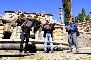 Caprarola - Prove della Passeggiata racconto a Palazzo Farnese