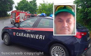 Vigili del fuoco e carabinieri - Nel riquadro Alfredo Pagliari