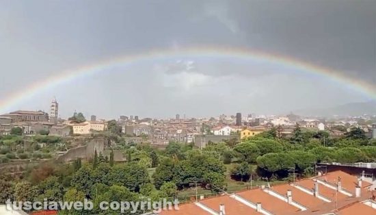 Arcobaleno su Viterbo