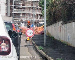 Viterbo - Cantiere al quartiere Salamaro