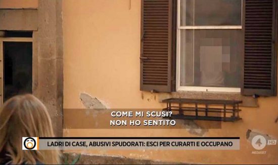 Viterbo - Fuori dal coro (Rete4) a San Faustino 