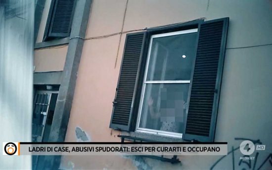 Viterbo - Fuori dal coro (Rete4) a San Faustino 