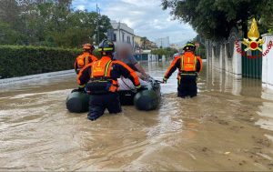 Marche - Maltempo - Vigili del fuoco