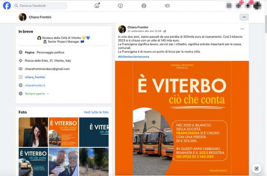Viterbo - Il post di Chiara Frontini sulla società Francigena