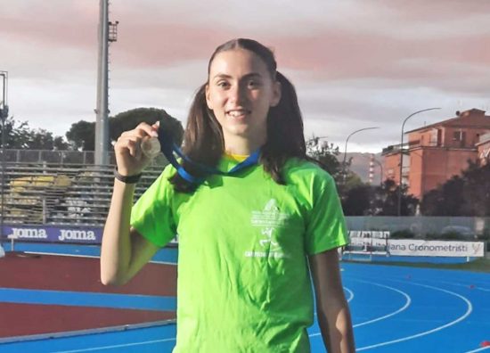 Rieti - Finass Assicurazioni Atletica Viterbo,&nbsp;Matilde Bertini&nbsp;nuova campionessa regionale cadette del salto in alto