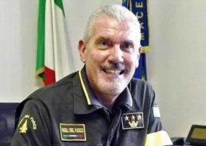 Mauro Caprarelli, nuovo comandante provinciale dei vigili del fuoco