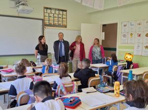 Santa Marinella - Il sindaco Tidei nelle scuole