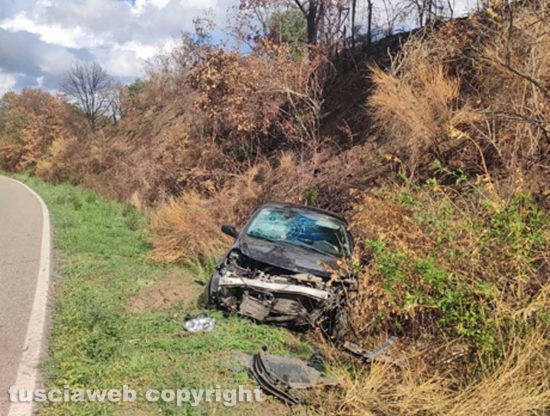 Viterbo - Incidente sulla Tuscanese