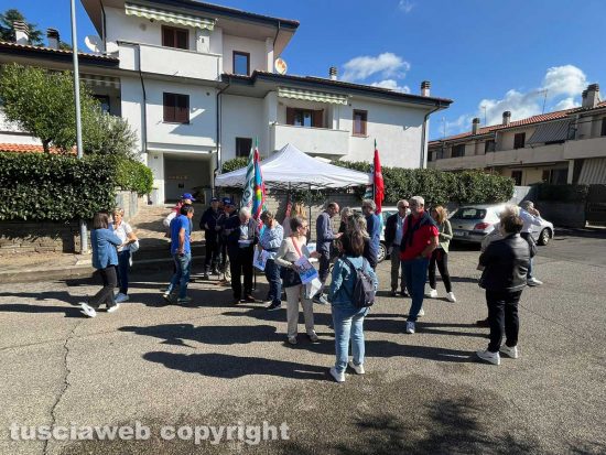Viterbo - Flash mob in via Santa Giacinta Marescotti