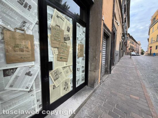 Viterbo - San Faustino - I nuovi locali della Libreria dei Salici