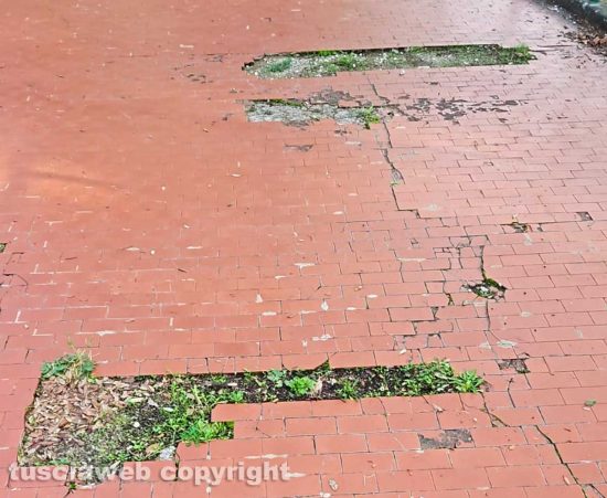 Viterbo - La pista di pattinaggio a rotelle a pratogiardino Lucio Battisti