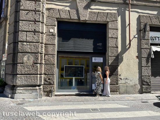 Viterbo - Info point Unitus in via Cavour