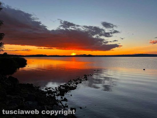 Tramonto a Bolsena