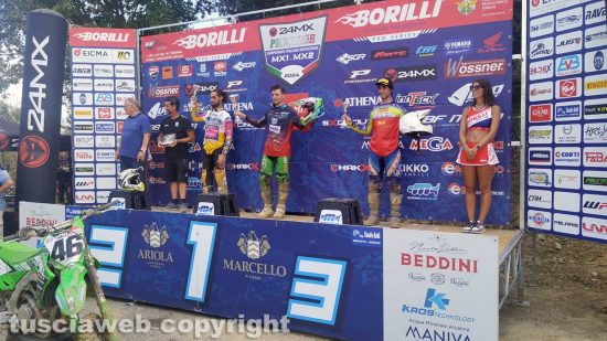 Sport - Motocross - Alessandro Brugnoni sul podio a Castiglione del Lago