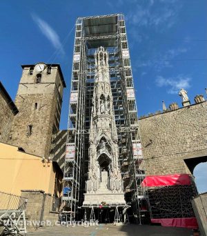 Dies Natalis, la macchina di Santa Rosa ferma a San Sisto