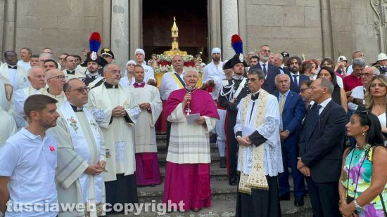 Viterbo - La processione del cuore di Santa Rosa