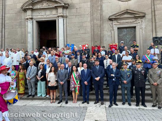 Viterbo - La processione del cuore di Santa Rosa