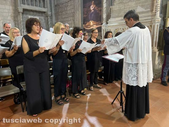 Viterbo - Santa Rosa - Messa del 4 settembre a San Francesco - Il coro