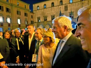 Trasporto della macchina di Santa Rosa - Dies Natalis - Antonio Tajani