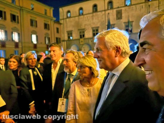 Trasporto della macchina di Santa Rosa - Dies Natalis - Antonio Tajani 