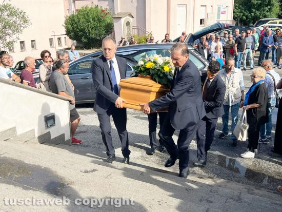 Viterbo - I funerali di Luciano di Marco